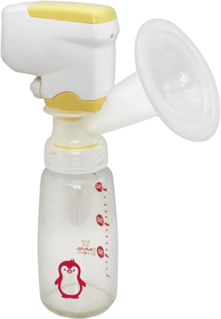 ChuChu 啾啾電動吸乳器, 黃色, 1入