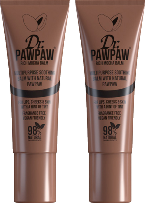 Dr.PAWPAW 潤色多效膏, Rich Mocha, 10ml, 2個