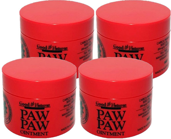 Good Natures Pawpaw木瓜籽油保濕霜, 50ml, 4罐