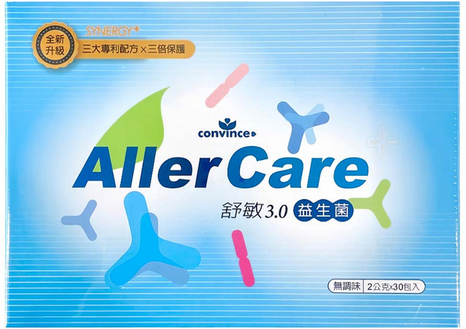 convince 康心 舒敏3.0機能益生菌 30包, 60g, 1盒