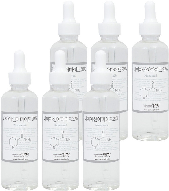 Malgeuldam 菸鹼醯胺 20% 濃縮安瓶, 6個, 100ml