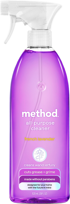 method 美則 全效多功能清潔劑 法式薰衣草, 828ml, 1瓶