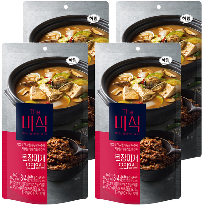 The Mishik 匠人 大醬湯調味料, 140g, 4個