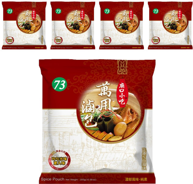 小磨坊 廟口萬用滷味包, 300g, 5包