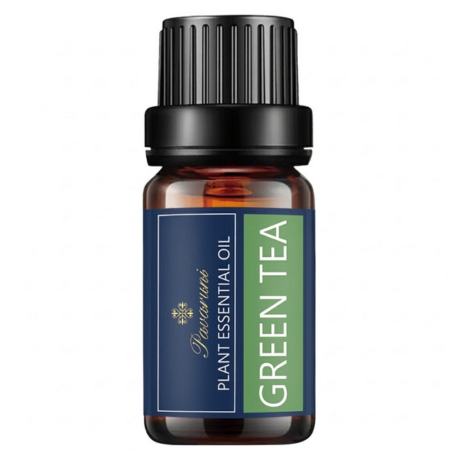 Pavaruni 美國 台灣公司貨 天然植物純單方精油 50種香味 綠茶 Green Tea 10ml 香薰 擴香 1瓶