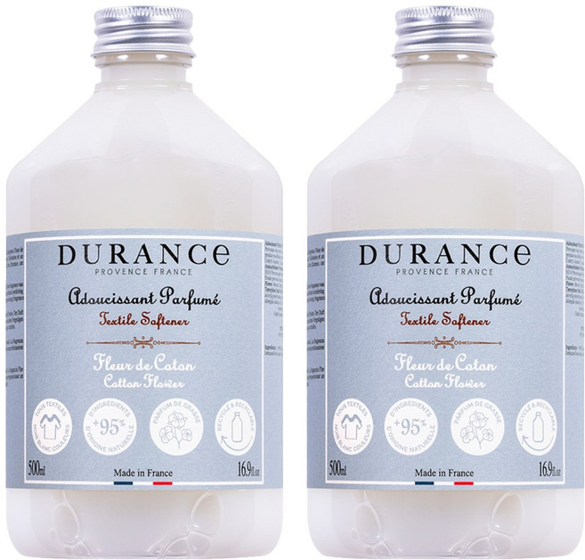 DURANCE 朵昂思 香氛柔軟精 棉花田, 500ml, 2瓶