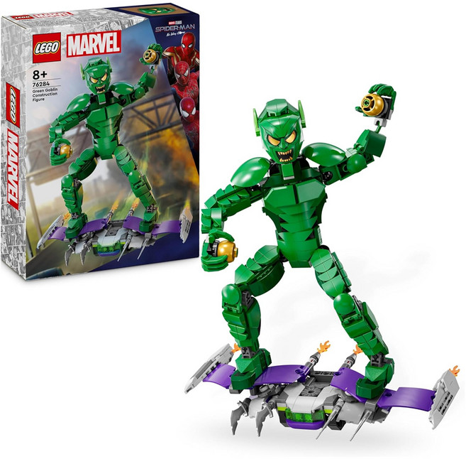 LEGO 76284 綠惡魔 Green Goblin Construction Figure, 1盒