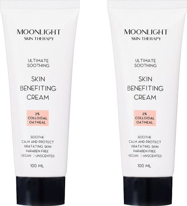 MOONLIGHT 莯光 草本燕麥精華益膚霜, 100ml, 2條