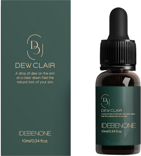 DewClair 艾地苯醌撫紋亮白精華安瓶, 10ml, 1瓶