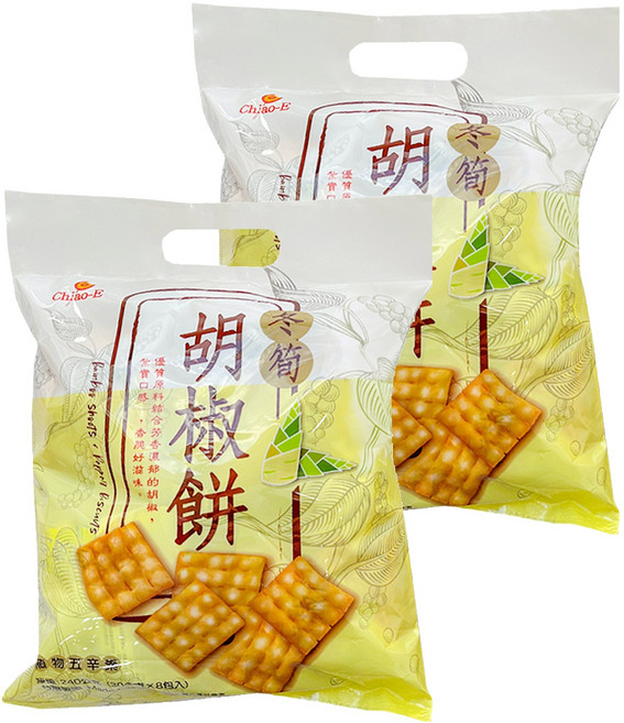 Chiao-E 巧益 冬筍胡椒餅, 240g, 2袋