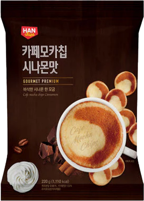 HANCHIPS 肉桂摩卡咖啡餅乾, 220g, 1包