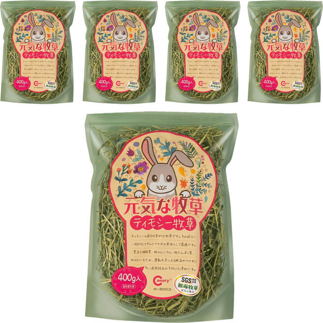 Canary 元氣提摩西草 R-S003, 400g, 5包