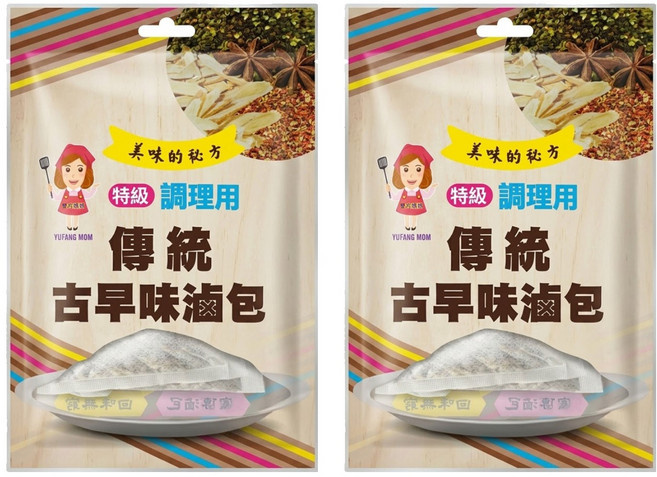 WON LAI WON 旺來旺 正宗傳統滷包 6包, 90g, 2袋