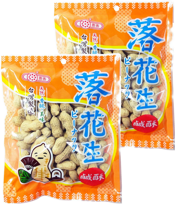 惠香 鹹酥花生, 130g, 2包