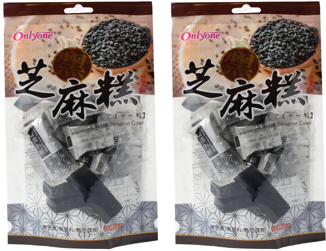 Onlyone 海龍王 黑芝麻糕, 192g, 2袋