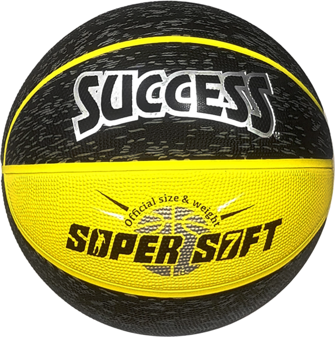 SUCCESS 成功 超黏籃球 黑色, 1個, S1172F