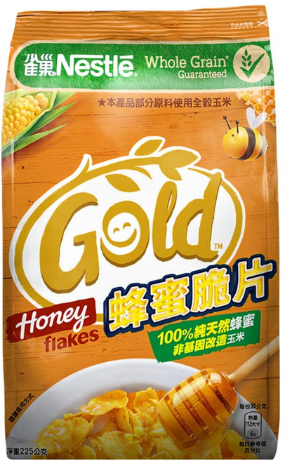 Nestle 雀巢 Honey Gold 蜂蜜脆片 早餐脆片, 225g, 1包