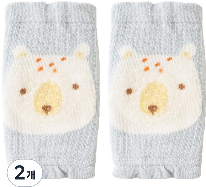 STARDOOR 簡約動物網眼護膝 Free 2入, 熊, 2個