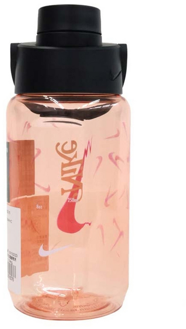 NIKE 耐吉 TR RECHARGE 大口徑水壺 16OZ GRAPHIC, 粉橘色, 470ml, 1個