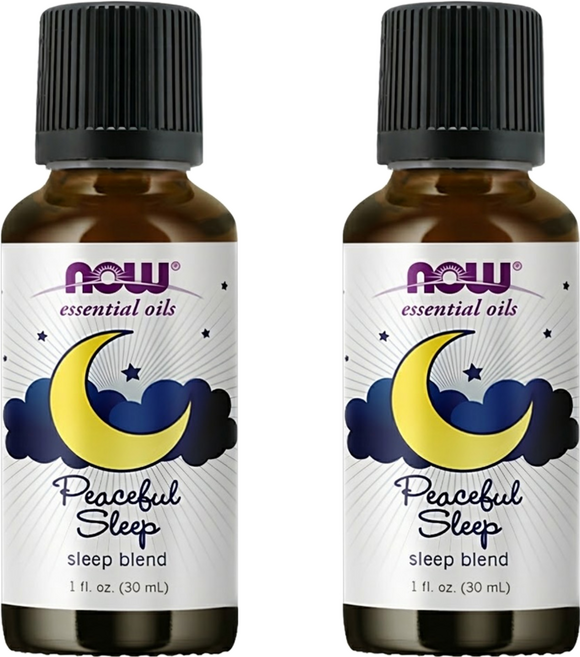 NOW Foods 甜夢複方純精油, 甜橙 + 洋甘菊 + 薰衣草 + 依蘭依蘭 + 檀香, 30ml, 2瓶
