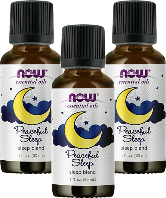 NOW Foods 甜夢複方純精油, 甜橙 + 洋甘菊 + 薰衣草 + 依蘭依蘭 + 檀香, 30ml, 3瓶