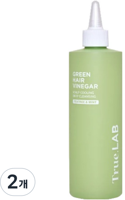 TRUE.LABORATORY True Lab 綠色護髮醋, 2個, 370ml