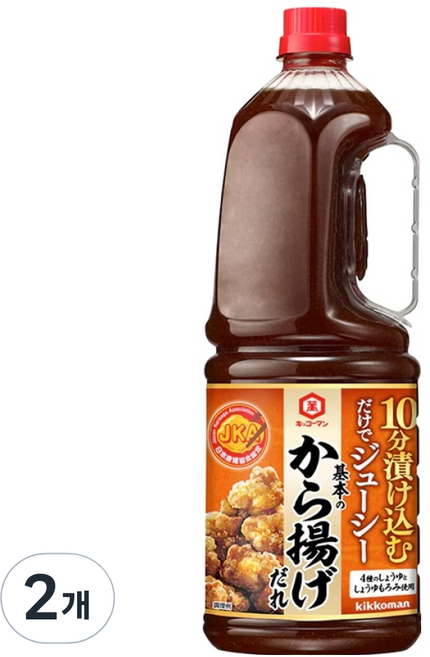 KIKKOMAN 龜甲萬 日式炸雞醬, 2個, 2.2kg