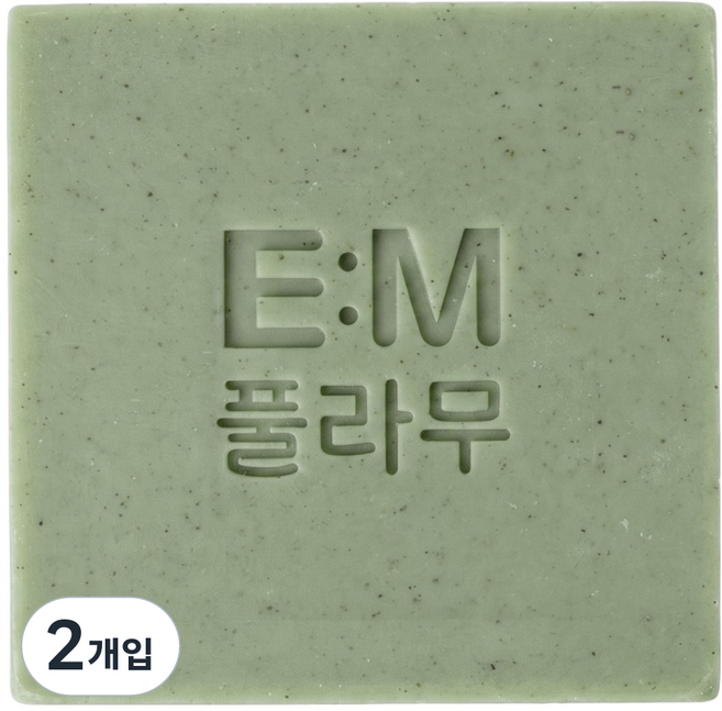 ever miracle EM 普拉木頂級舒緩艾草皂, 100g, 2入