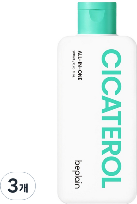 beplain 苾沛恩 積雪草萜醇全效合一, 3個, 200ml