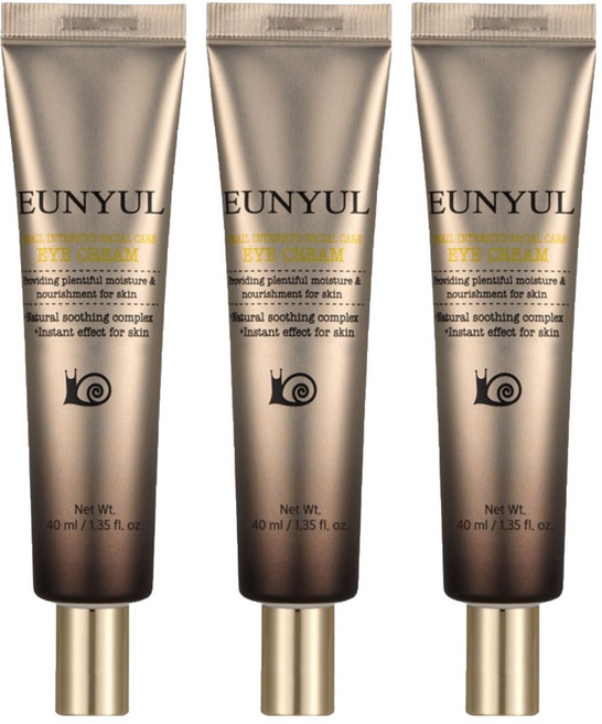 eunyul 蝸牛緊緻護理眼霜, 40ml, 3條