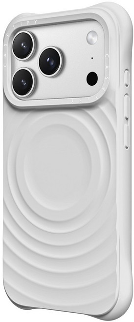 CASETiFY 手機殼 iPhone 17 Pro Max 波紋 礫岩灰色