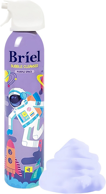 韓國 briel 魔法泡泡兒童沐浴慕斯 葡萄, 300ml, 1瓶