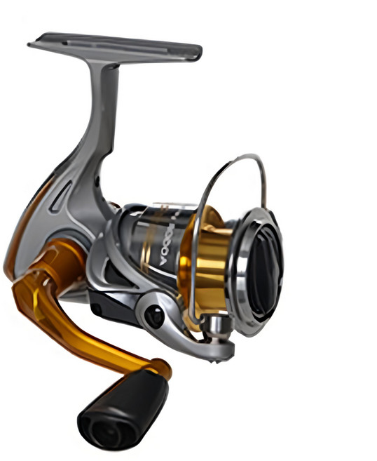 okuma 寶熊釣具 猴MONKEY 紡車式捲線器, MO 3000, 銀色 + 黃色 + 黑色