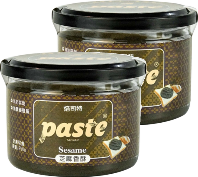 FUFANN 福汎 焙司特 芝麻香酥, 250g, 2罐