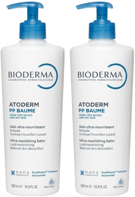 BIODERMA Atoderm舒益PP修護滋養乳, 500ml, 2組