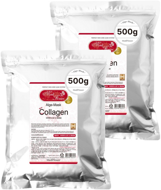 MediFlower 膠原蛋白軟膜 500g, 2個, 1入