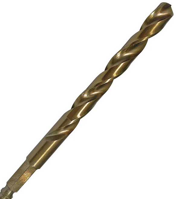 DEWALT 得偉 六角軸專用HSS鐵工鑽頭 11x101x50mm, 1個