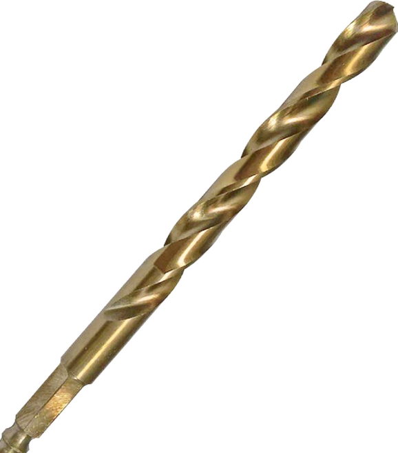 DEWALT 得偉 六角軸專用HSS鐵工鑽頭, 1個