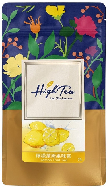 High Tea 伂橙 水果草本茶 檸檬萊姆果味茶, 2g, 20包, 1袋