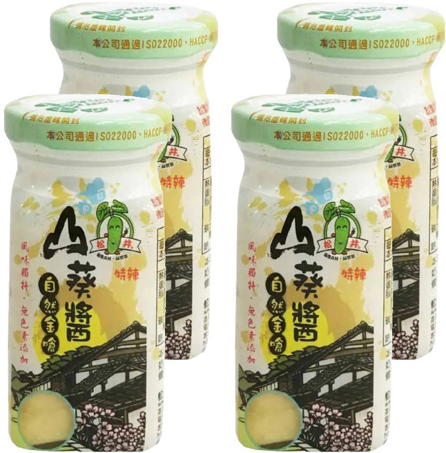 松井 特辣山葵醬 白色, 100g, 4罐