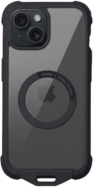 bitplay 智慧型手機 磁吸 手機殼 iPhone 15 Plus 6.7吋 暗夜黑