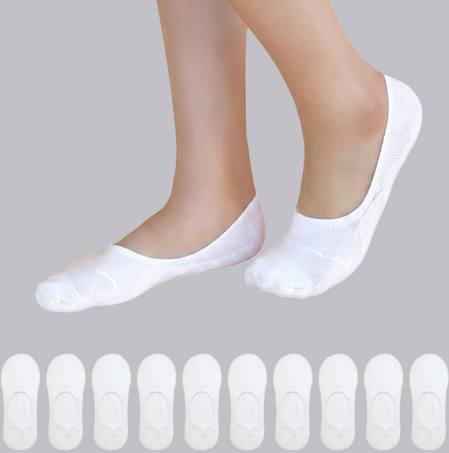 IZILEG 女款 加固隱形襪 10雙