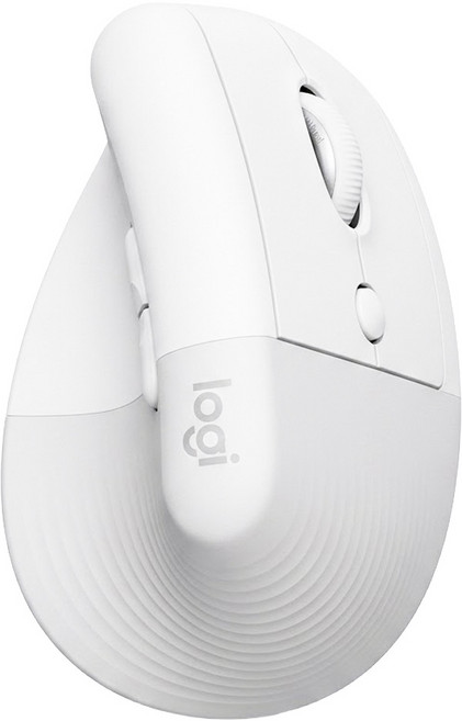 logitech 羅技 LIFT 人體工學垂直 Wireless 滑鼠 珍珠白 4000dpi MR0094 For Mac 超安靜 6個按鈕 原廠保固一年