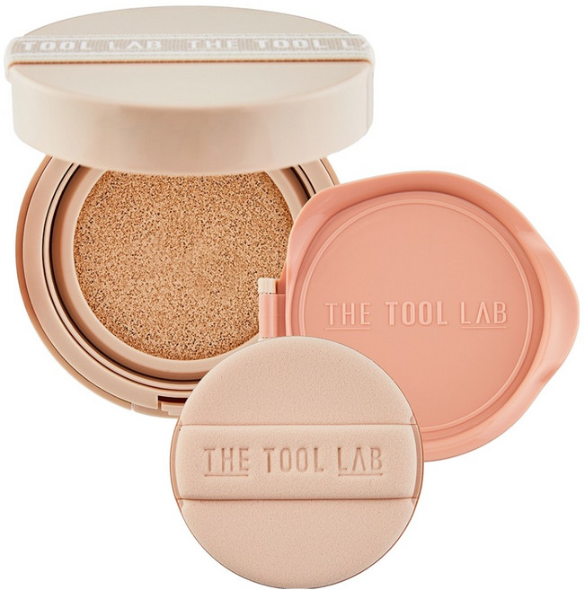 THE TOOL LAB Stamp Skin Fit 氣墊光澤粉餅 11g + 補充蕊 11g 套組