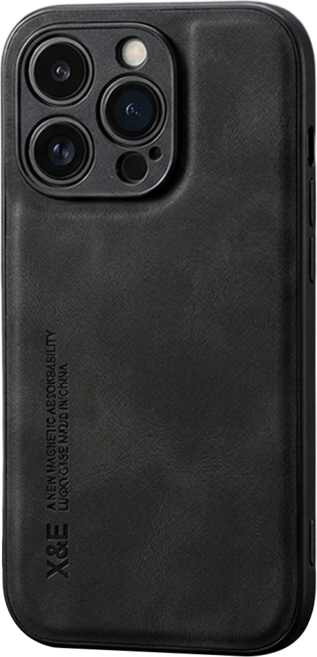 LY 立元 隱形磁吸支架 防摔殼 iPhone 16 Pro 羊巴皮 石墨灰