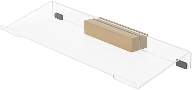 Ermutek 二木科技 北歐風簡約設計鍵盤架 DM-039 430 x 145 x 42mm, 透明, 1個