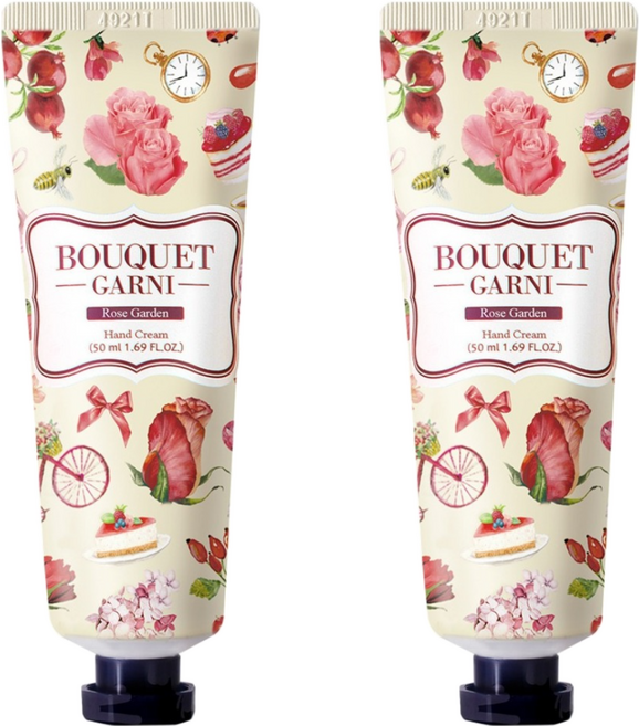 BOUQUET GARNI 護手霜 玫瑰園, 50ml, 2條