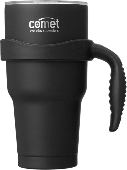 comet 真空不鏽鋼保溫杯組, 黑色, 900ml, 1組
