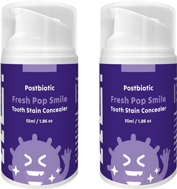 ELLO. 研舒肌 益生菌口氣清新亮白矯正膏 Fresh Pop SmileTooth Stain Concealer, 55ml, 2個