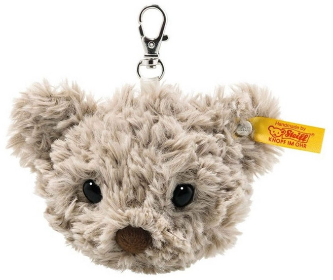 Steiff 德國金耳釦泰迪熊 Honey Teddy Bear Keyring 黃標玩偶, 7cm, 熊頭, 1個